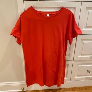 WOMEN’S Coral Short Sleeve Dress